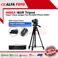 INBEX IB2R DSLR Camera Tripod Photography Tripod 170CM with Portable Bag + Phone holder