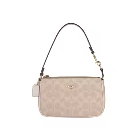 COACH Nolita 19 Shoulder Bag In Signature Canvas Sand Chalk CW426
