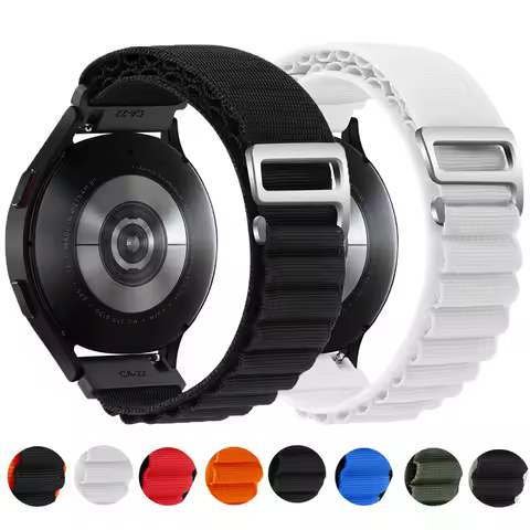 Alpine loop Strap for Garmin Venu 2 3 / Vivoactive 4 / Fenix Chronos Nylon correa bracelet Forerunne