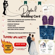 DIGITAL WEDDING CARD / KAD KAHWIN DIGITAL (WC6-7)