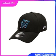 NC1 14674476 NEW ERA 9FORTY MLB Pinch Hitter Miami Marlins Black Cap Street Korean Baseball Hat