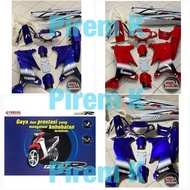 Coverset Yamaha 125z / Coverset 125zr Biru petir /Merah Petir /purple Petir / Cover Set 125zr Petir 