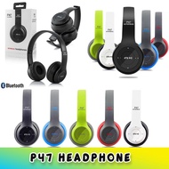 ~SHIP FROM SELANGOR~ P47 Wireless Bluetooth Headphones P47 Fon Kepala Bluetooth Tanpa Wayar Bluetoot