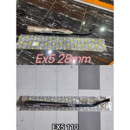 exhaust ekzos ex5  ex5 dream (GL RACING) (BELANG) exzos ekzos 28MM MANIFOLD RACING W110 DX/W110S wav