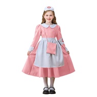 Halloween Children's Nurse Costume - Pink Dress