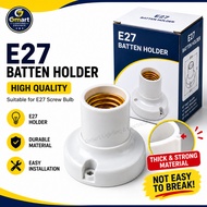 E27 Batten Holder Lamp Holder Socket Holder + 12W Bulb Daylight Warmwhite