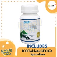 Original Gfoxx Spirulina with Probiotics 100 Tablets