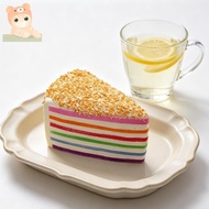 Sensory Toy Cake Click Decompression Clicker Mini Cake Clicker Elastic Cake Squeezing Toy