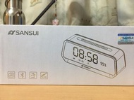 SANSUI T26 多功能藍芽喇叭 插卡鬧鐘 超重低音砲