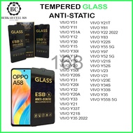 TEMPERED GLASS ANTI STATIC VIVO Y11-Y12-Y15-Y17-Y20-Y20S-Y20I-Y20A-Y21-Y21S-Y21T-Y22-Y22S-Y30-Y30I-Y