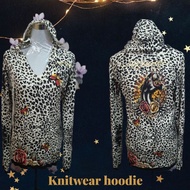 Ed Hardy knitwear + hoodie (saiz S)