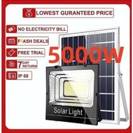 5000W 1PCS Solar Light Flood IP68 solar Light outdoor waterproof solar Garden lamp