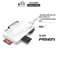 Pisen TS-E111 multi-function memory card reader for SD, SDHC, CF, T-Flash, Micro SD, Micro SDHC - iA