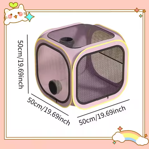 Pet Dog Cat Drying Box Pet Hair Dryer for Small to Medium Cats and Dogs Pets Portable Pet Hair Dryer