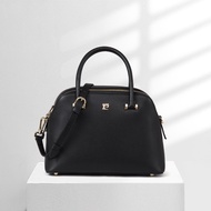 Luxury Black Cowhide Pierre Cardin Women's Bag