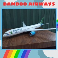 BOEING 787-9 Bamboo Airways Commercial Airplane Paper Model