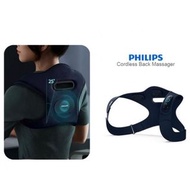 PHILIPS Official Back Massager Posture Corrector Cordless Back Massager PPM3601B 飛利浦官方新品背帶按摩器肩頸按摩儀 熱