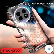KK Realme 13 Pro 5G 13Pro+ 2024 Shockproof Bumper Transparent Honeycomb Casing For Realme 13Pro Real