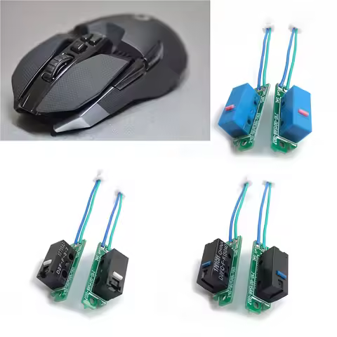2PCS Mouse Repair Parts Mouse Micro Switch Button Boards for logitech G900 G903 G903 Hero Mice Butto