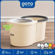 9.9 Pj24 Goto Abel Floor Mop Ultra Economical Spin Mop Floor Cleaner Qv21