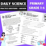 S3 Daily Science Workbook Grade 1 to 6 l Primary KS1 KS2 Worksheet