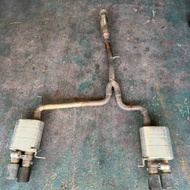 BMW F10 F07 N52 523I 528I REAR TWIN EXHAUST MUFFLER SET