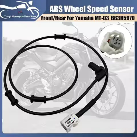 Motorcycle Wheel Speed Sensor For Yamaha MT03 Front/Rear Wheel Speed Sensors Replacement B63 H5970