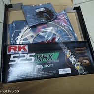 RK TAKASAGO KIT SUZUKI DL650 / GSXR750  (525KRX X 120L/15/47) & (GB525KRX X 120L/15/47)