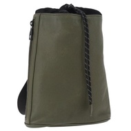路易威登 Monogram Shadow Chalk 斜背包 綠色 M44634 LV 正品 186190M