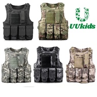 Children's Tactical Vest, Children's Bulletproof Vest, Camouflage Tactical Vest, Level 3 Armor, Mult