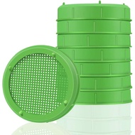 Picowe Plastic Sprouting Lids, Sprouting Jar Strainer Lid, for 86mm Wide Mouth Mason Jars, Canning J