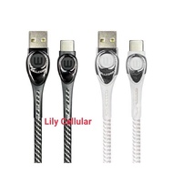 Wellcomm Alloy E Support 3A 1.5 Meter Type-C Data Cable