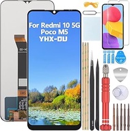 6.58 Inch Black Display for Xiaomi Redmi 10 5G 22041219G 22041219NY Poco M5 22071219CG LCD Display T