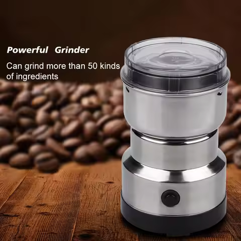 Kitchen Multifunctional 4 Blade Grain Grinder Coffee Chopping Home Electric Coffee Grinder Nut Bean