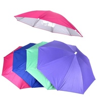 LARGE 60CM UMBRELLA HAT/HAT UMBRELLA/HEAD UMBRELLA/FISHING UMBRELLA Free Shipping