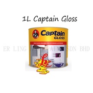 Toa CAPTAIN GLOSS 1L Cat Minyak Kayu Besi Kayu
