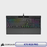 CORSAIR 海盜船 K70 PRO RGB 機械式電競鍵盤 青軸 中文 黑色
