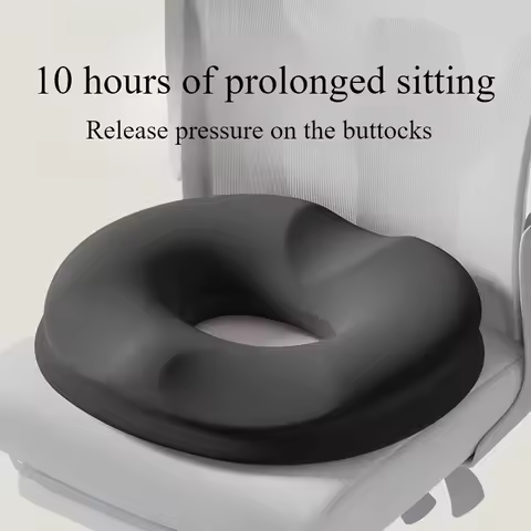 Memory Foam Tail Vertebra Hemorrhoids Cushion Decompression Postoperative Office Chair Cushion Butt