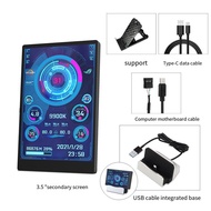3.5 Sensor Panel PC Temperature Display Computer Temp Monitor PC Accessories Type-C Interface Mini P