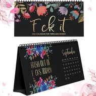 Desk Calendar 2024 Calendar for Tired-Ass Women Fu-Ck It 2024 Calendar Sweary Calendar Planner