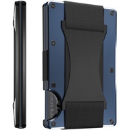 Ridge Wallet for Men - Slim Minimalist Compact Wallet and Card Holder, RFID Protected Front Pocket W