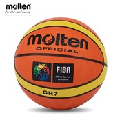 MOLTEN Basketball FIBA GR7 Size 7 with Net & Pin Indoor Outdoor Training Ball GR7 Basketball