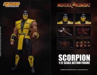 STORM COLLECTIBLES 真人快打 1/12 Scorpion 蠍子 限量版~請詢問庫存