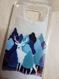 三星 Samsung s6 手機殼 流沙 雪花 小鹿
