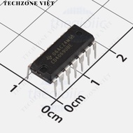 [2 Pieces]- CD4069UBE IC Hex CMOS Inverter, 14-DIP TechZone Viet