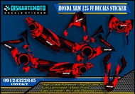 Honda Xrm 125fi Decals sticker