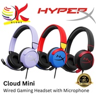 HYPER-X HYPERX CLOUD MINI GAMING HEADSET WITH ROTATING EARCUPS AND MICROPHONE WITH FLIP-TO-MUTE HEAD