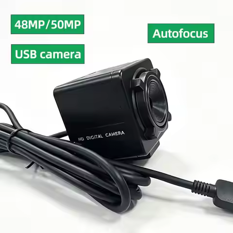 48MP IMX586 50MP IMX766 usb HD camera Autofocus Webcm Wide angle NO distortion for Windows Linux And