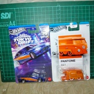Hot wheel pantone kool kombi and fast furious tokyo drift nissan silvia s15