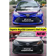 Toyota vios ncp150 convert thai bumper style